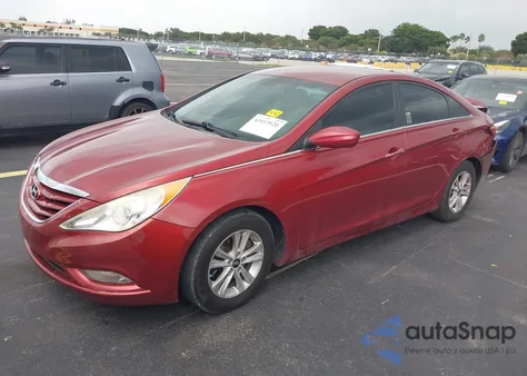 2013 Hyundai Sonata Gls из США, поврежденный, VIN 5NPEB4AC8DH750402